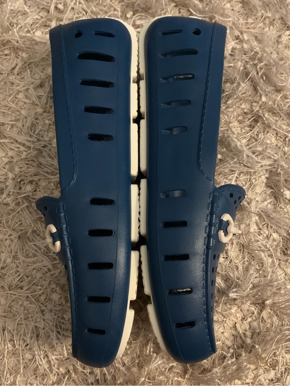 Classic Blue Women's Slip-On Floafers with Accent Bit size 9 - Picture 4 of 8
